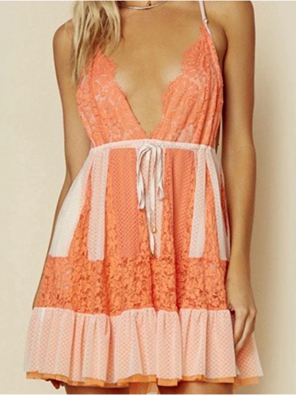 We Are HAH Take U Farrer Mini Dress